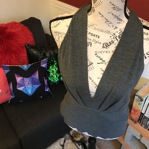 YIGAL AZROUEL Tailored Halter Top